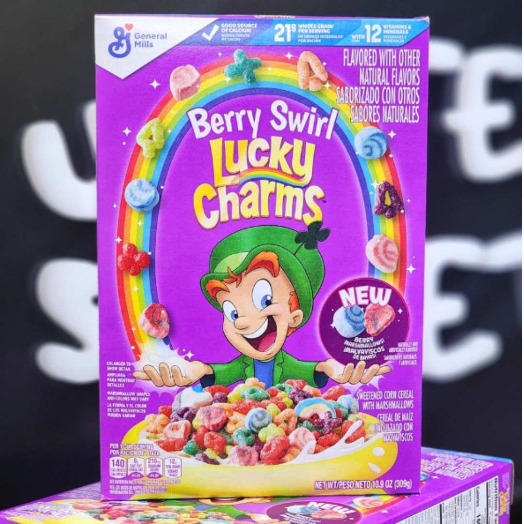 Lucky Charms berry swirl 309g
