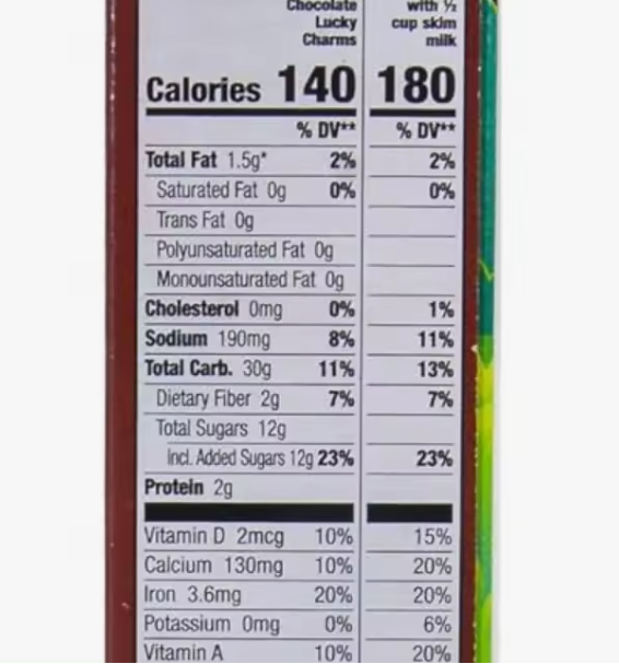 Lucky Charms cereales choco 311g