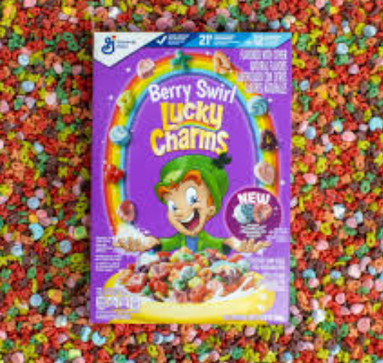 Lucky Charms berry swirl 309g