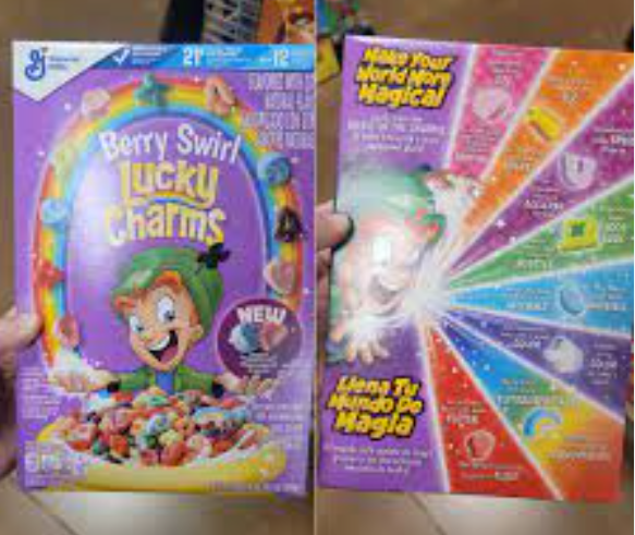 Lucky Charms berry swirl 309g