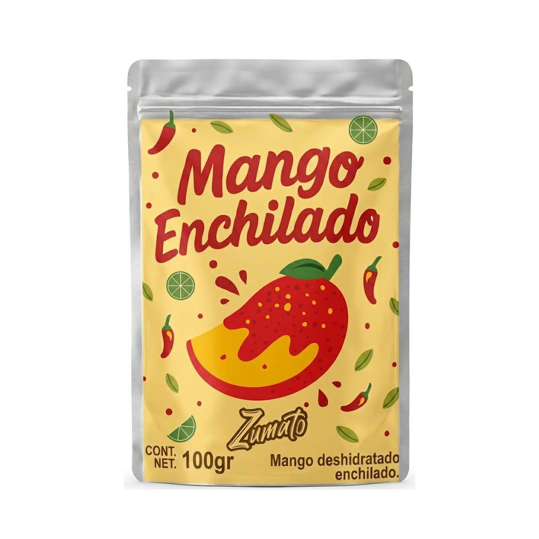 Mango Deshidratado Enchilado 100gr Zumato