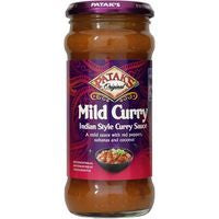 Patak's salsa curry Mild , frasco 350 gr