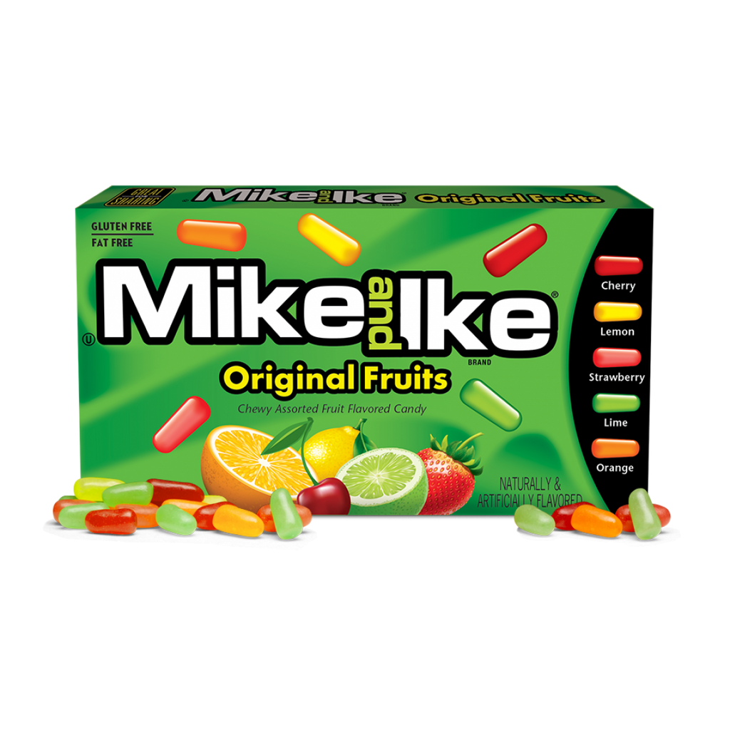 Mike and Ike Original Fruits 22g - 24 packs (528g)