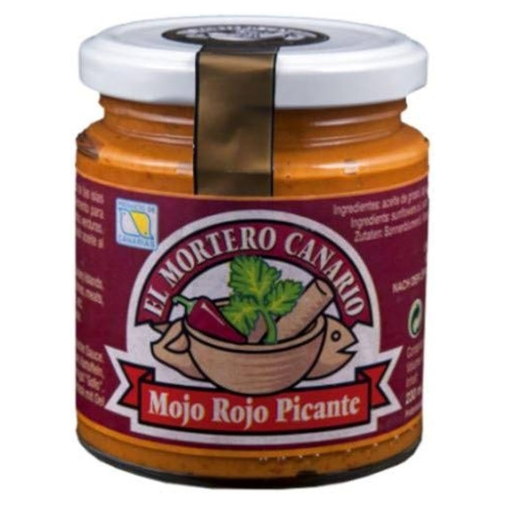 El Mortero Canario - Mojo Rojo Picante 230ml