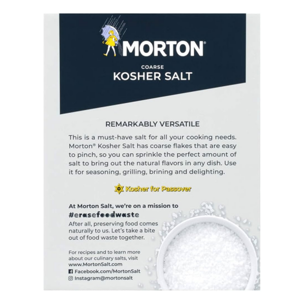 Morton Kosher Salt 1.36kg
