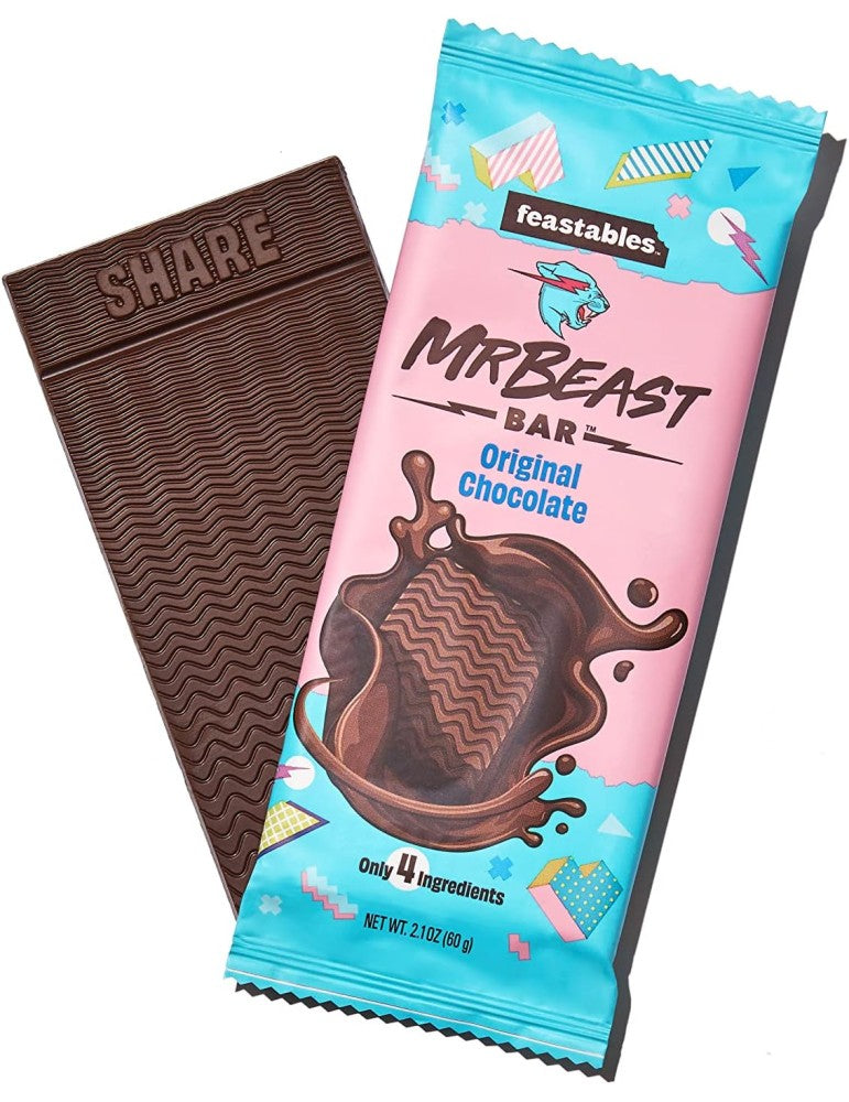 Mr Beast Feastables Chocolate Original 60g