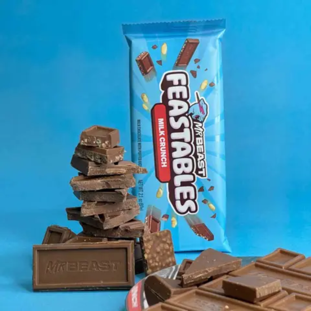 Mr Beast Feastables Milk Crunch 60g