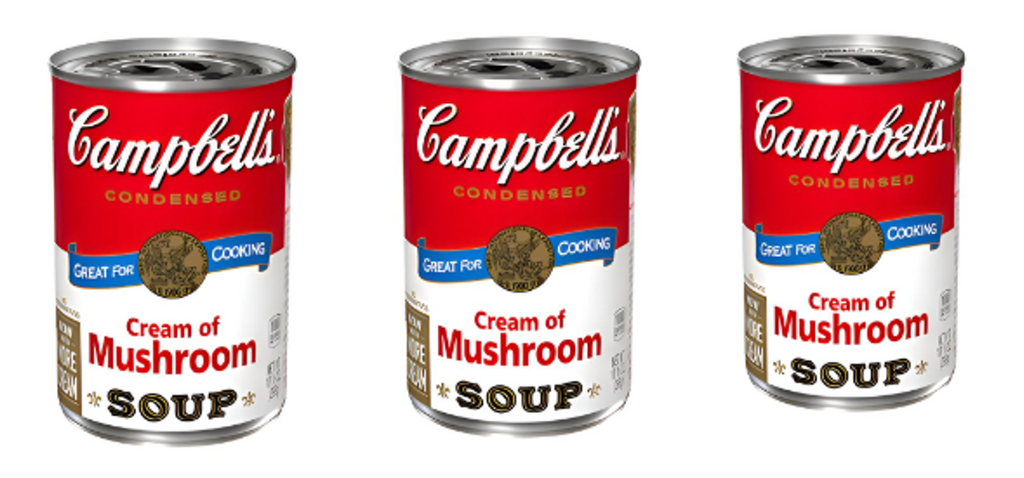 Pack Campbells crema champiñones 295 gr X 3-Cream of Mushroom