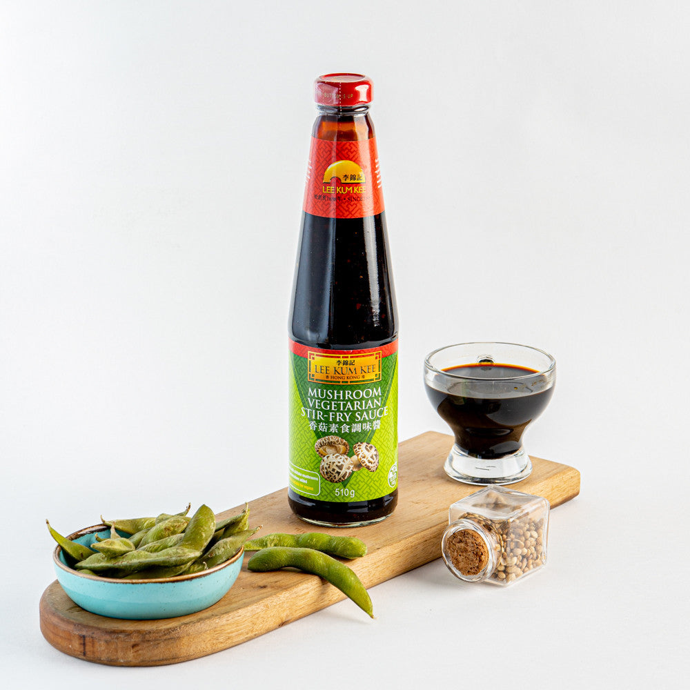 Lee Kum Kee Mushroom Vegetarian Salsa de Chamìñones 510gr