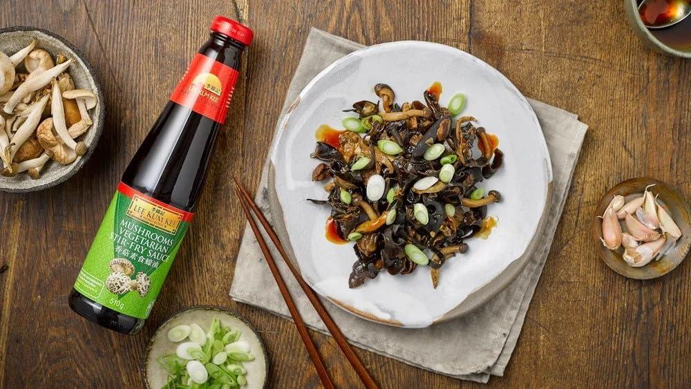 Lee Kum Kee Mushroom Vegetarian Salsa de Chamìñones 510gr