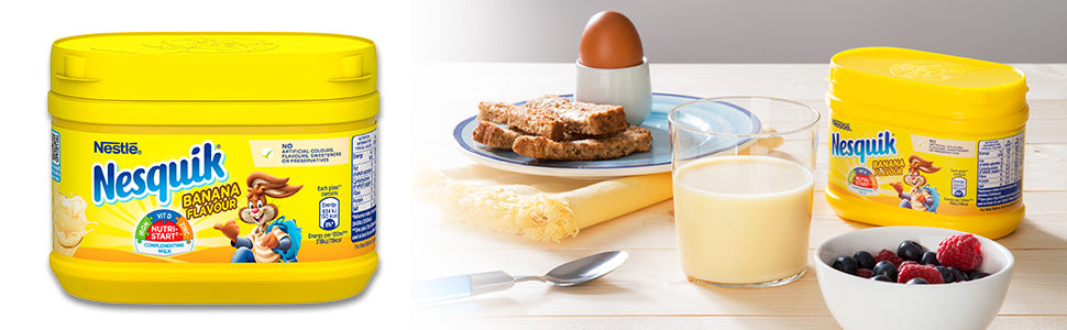 Nesquik Banana en Polvo para Bebida - 300 gr