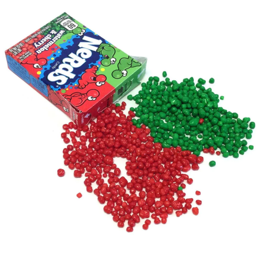Nerds Caramelos Sandia y Cereza