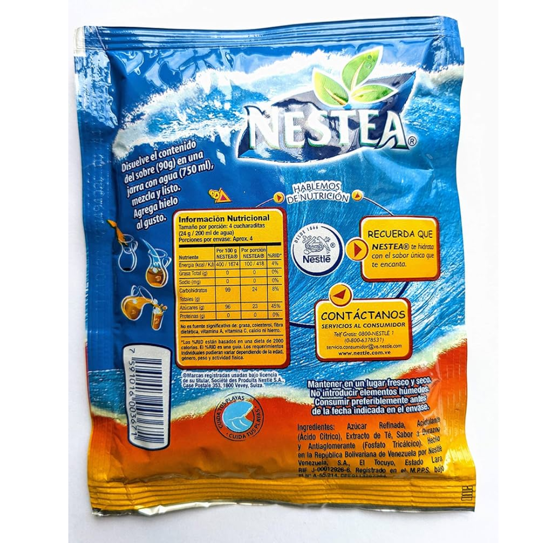 Nestea Durazno en polvo sobre de 90 gr