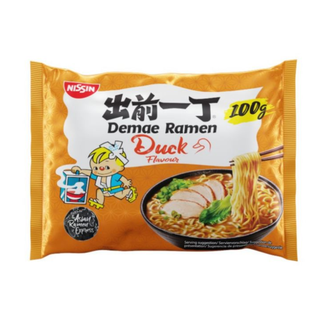 Nissin fideos sabor pato 100 gr