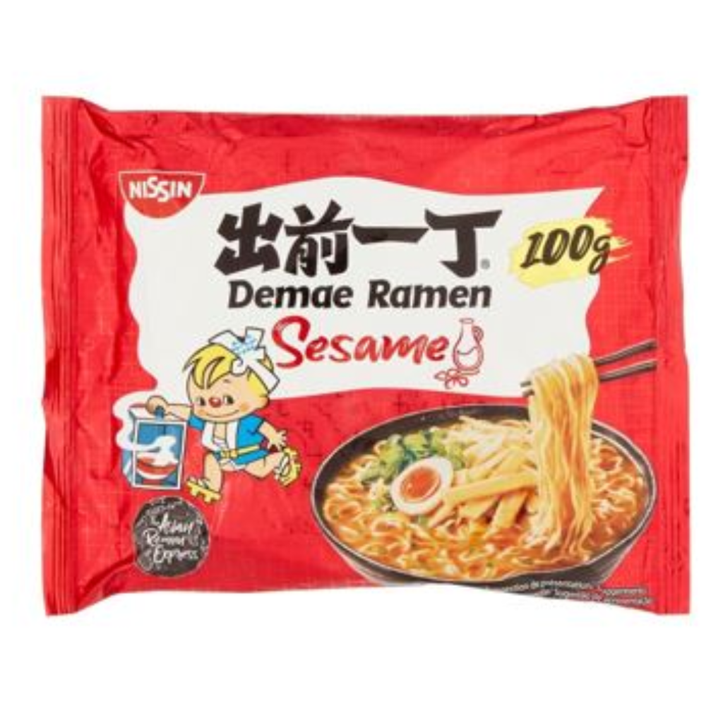 Nissin fideos de sésamo 100 gr