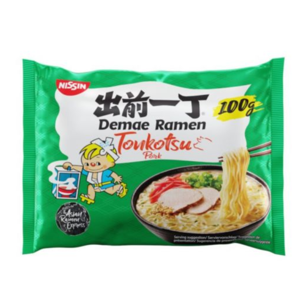 Nissin fideos de tonkotsu 100 gr
