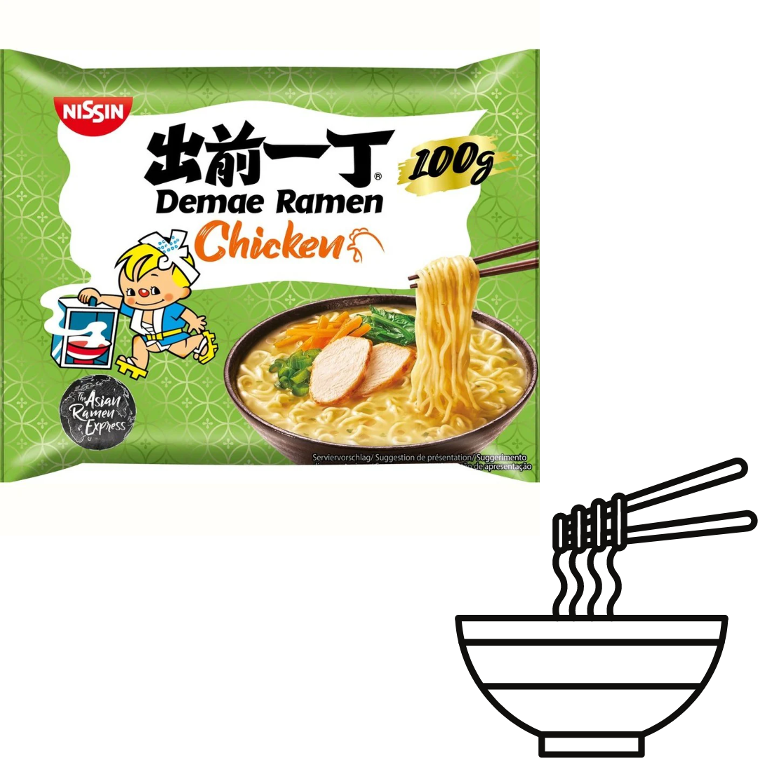 Nissin Fideos sabor Pollo 100g