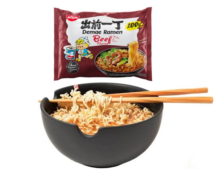 Nissin Fideos sabor Carne 100gr