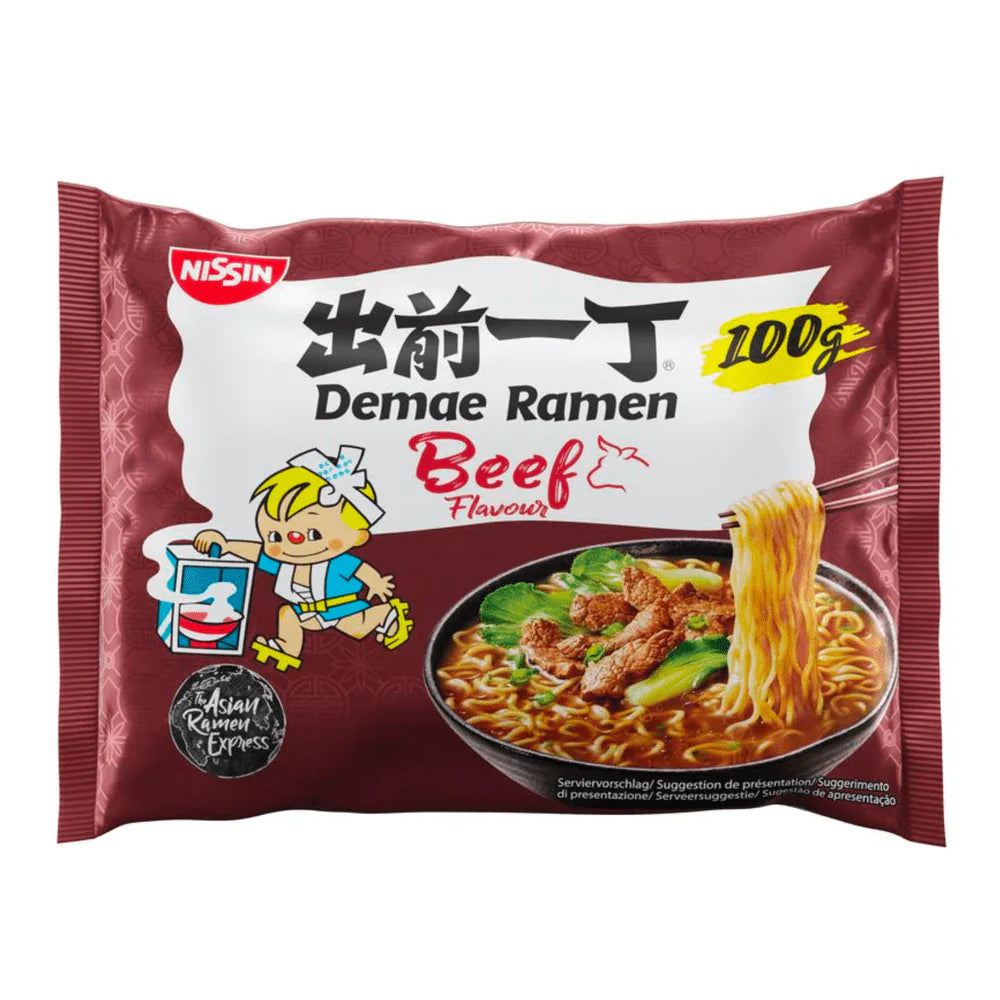 Nissin Fideos sabor Carne 100gr