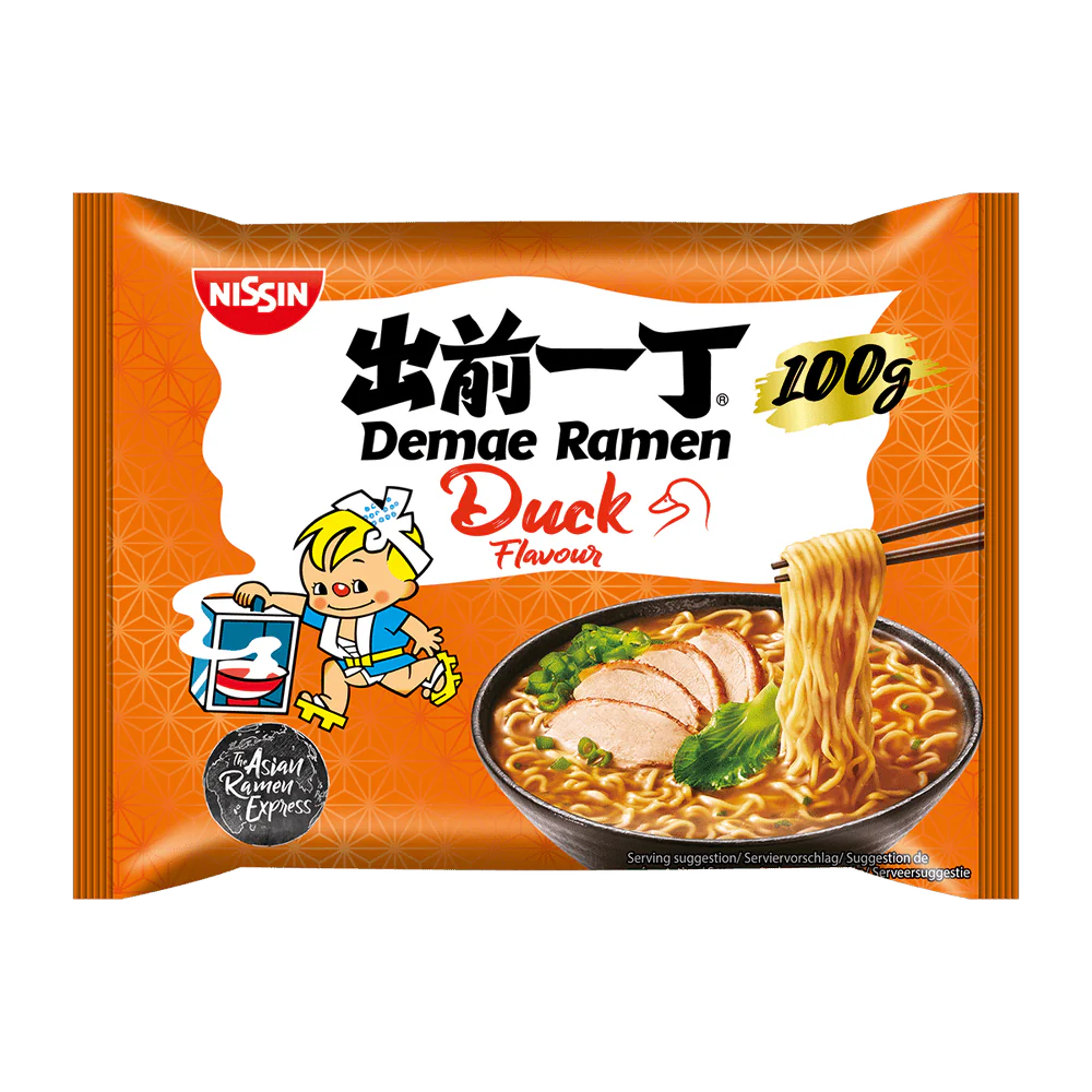 Combo Nissin 100gr- Pato, Sésamo y Gamba