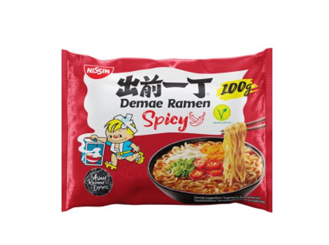 Combo Nissin (picante, ajo negro tonkotsu, sésamo)