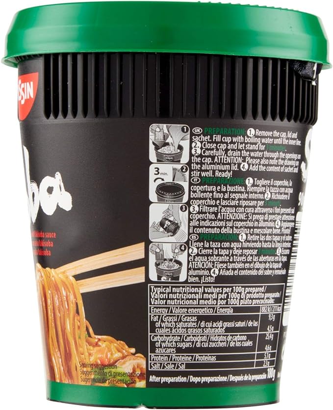 Nissin Noodles teriyaki vaso 92 gr