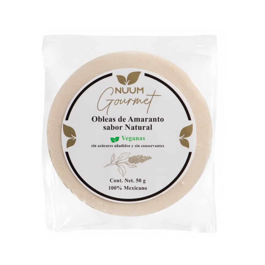 Wonderbox Obleas de amaranto distintos sabores - Nuum gourmet