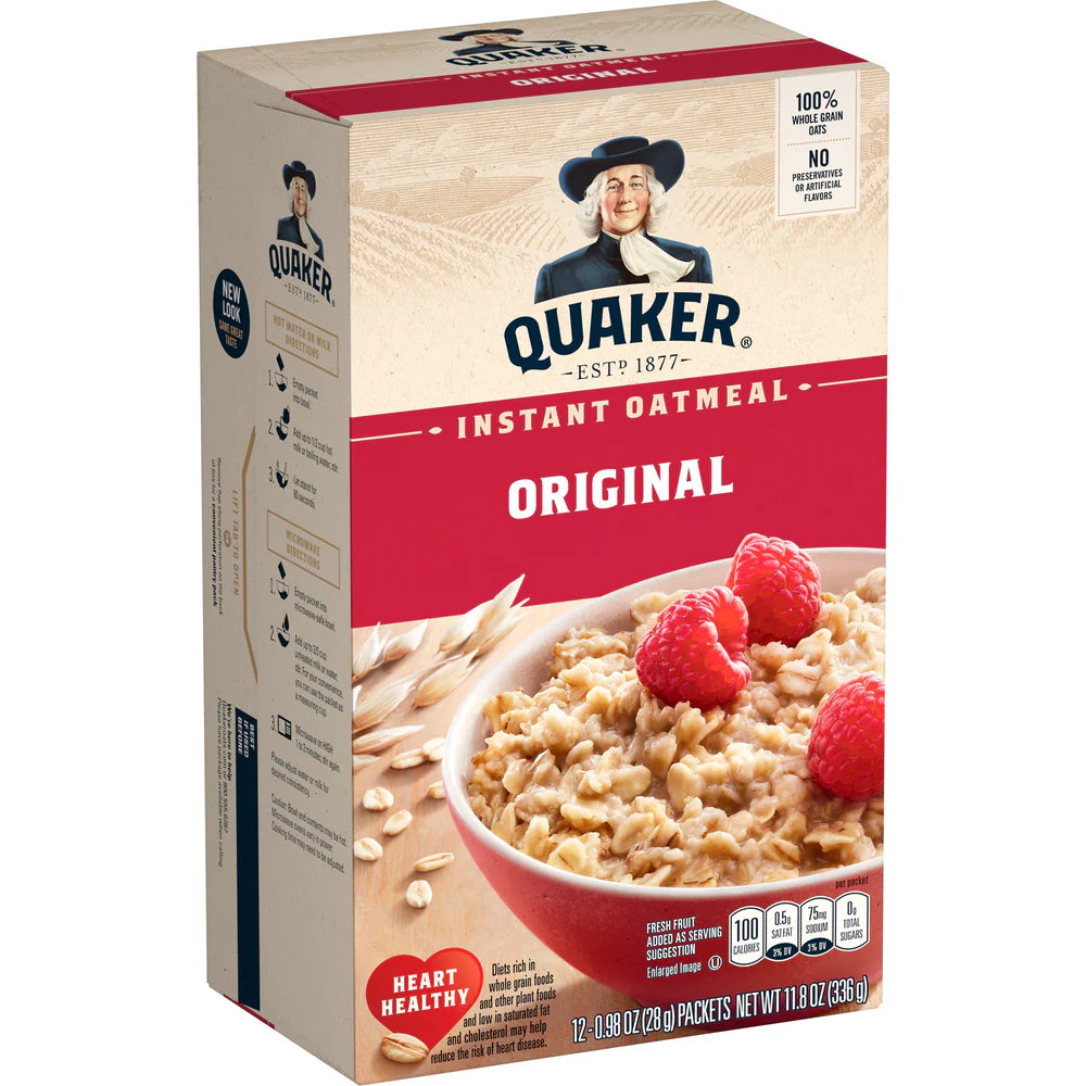 Quaker Instant Oarmeal Original 336g