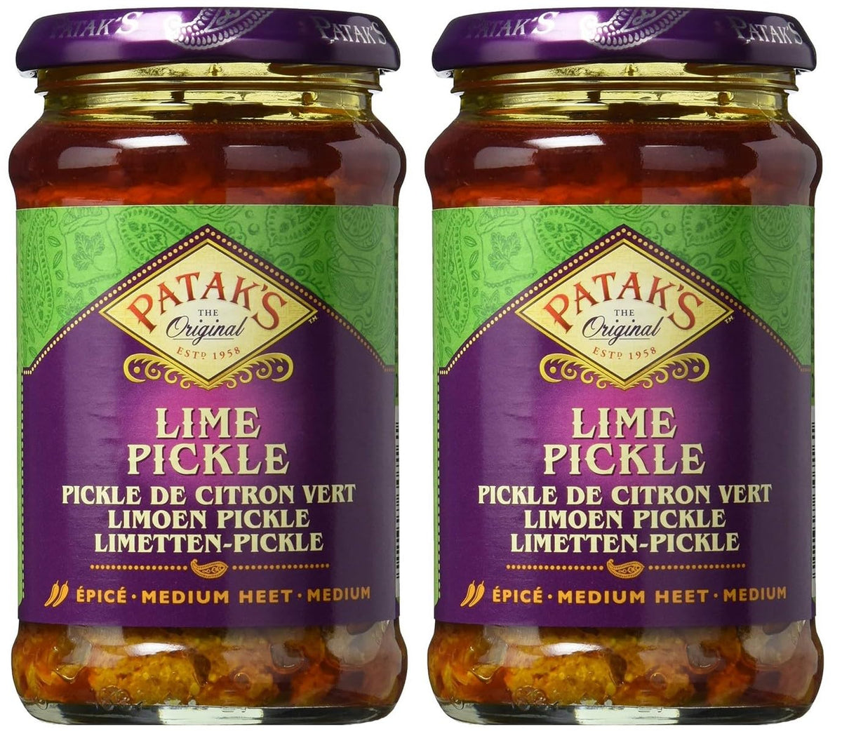 Patak's Lime pickle 283 gr - Pack de 2!