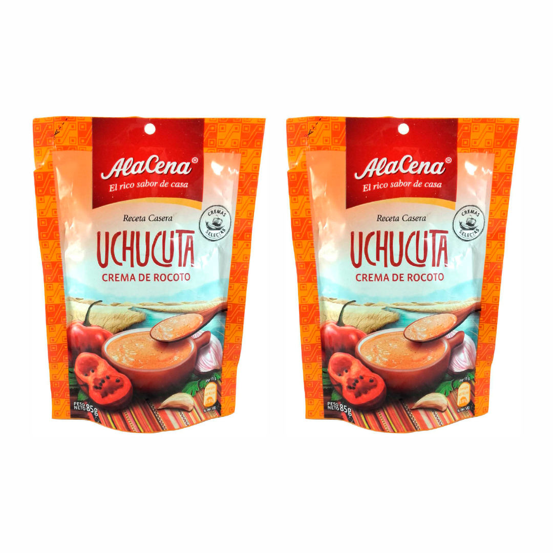 AlaCena Uchucuta Crema De Rocoto 85g Pack de 2