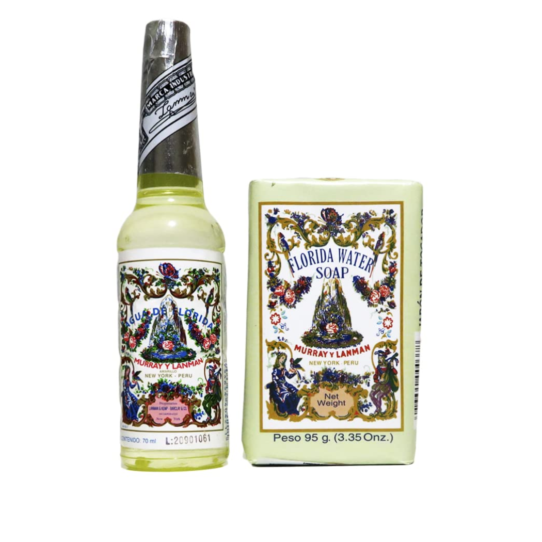 Agua Florida 70ml y jabón florida 95g
