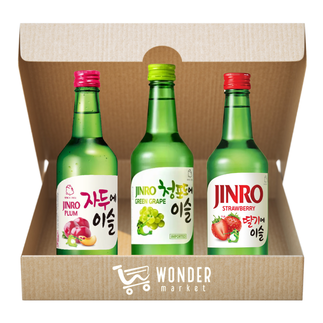 Wonderbox Soju Jinro BEBIDA COREANA