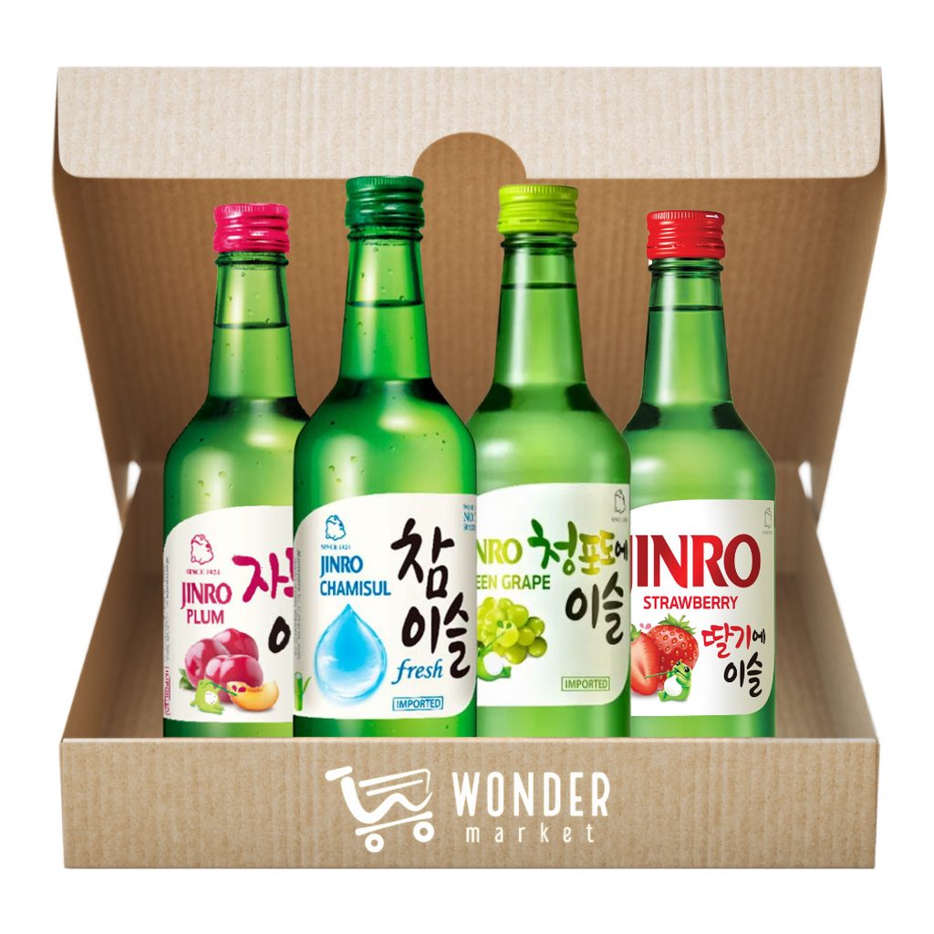 Wonderbox Jinro Soju BEBIDA COREANA