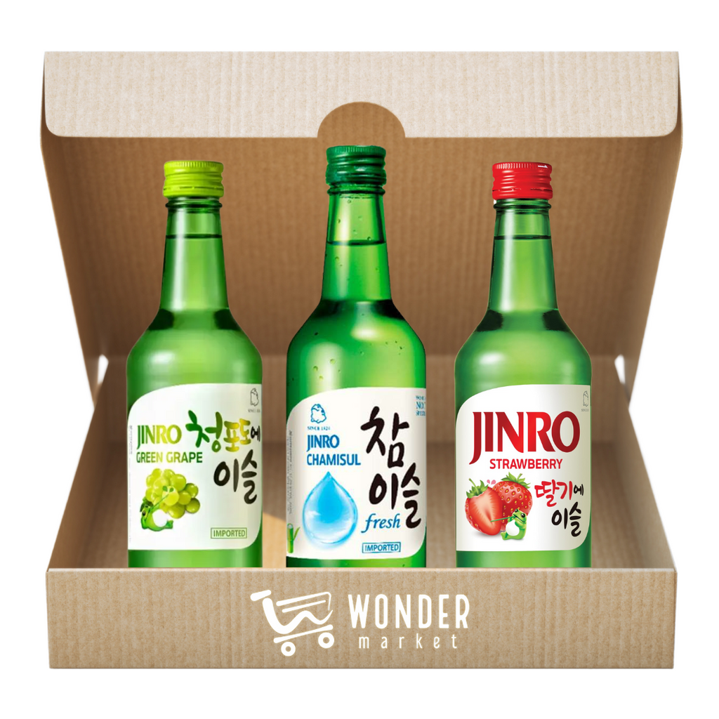Wonderbox Soju Jinro - BEBIDA COREANA