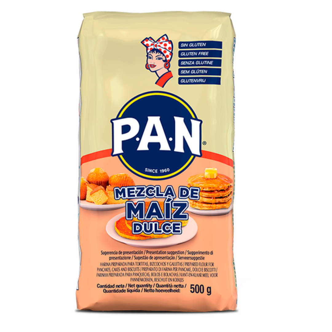 PAN mezcla de Ma?z Dulce 500g