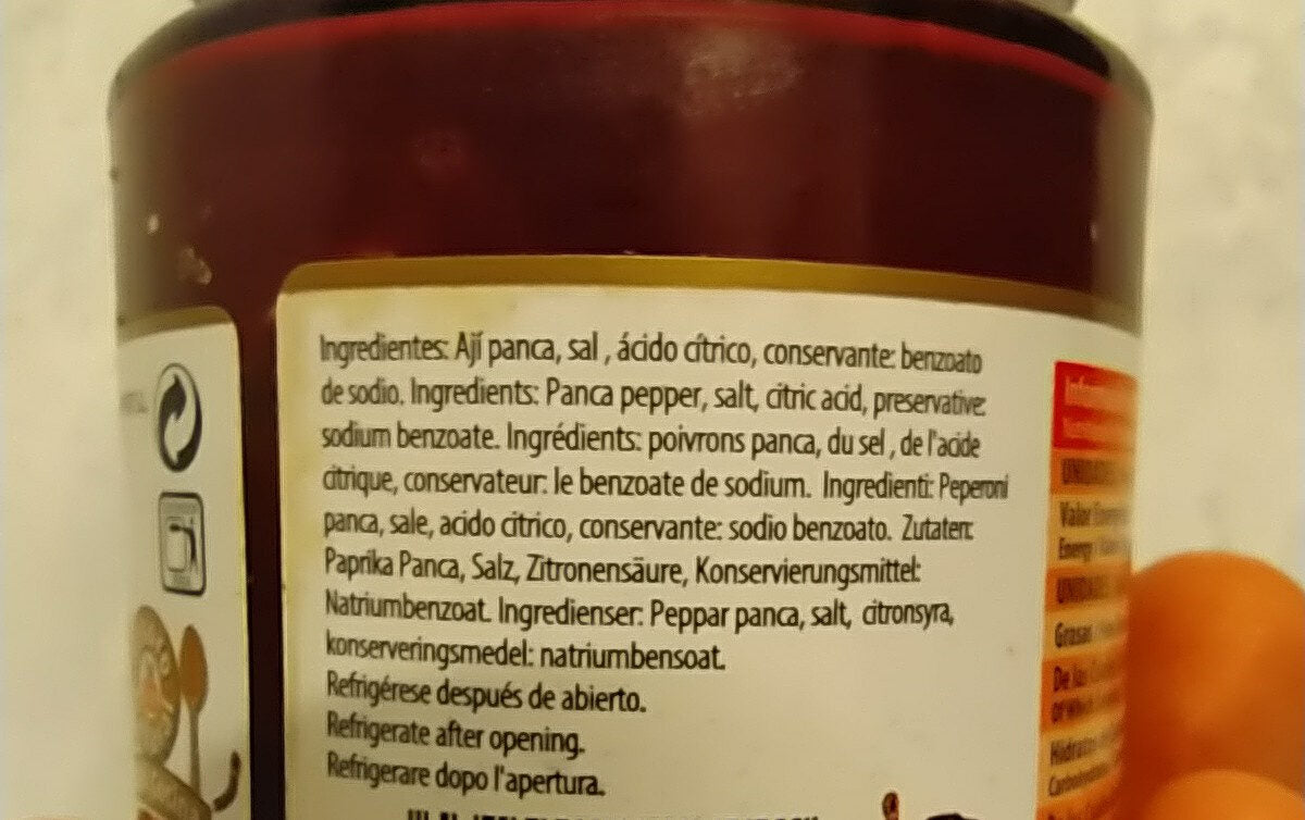 Del Huerto pasta aji panca 212g