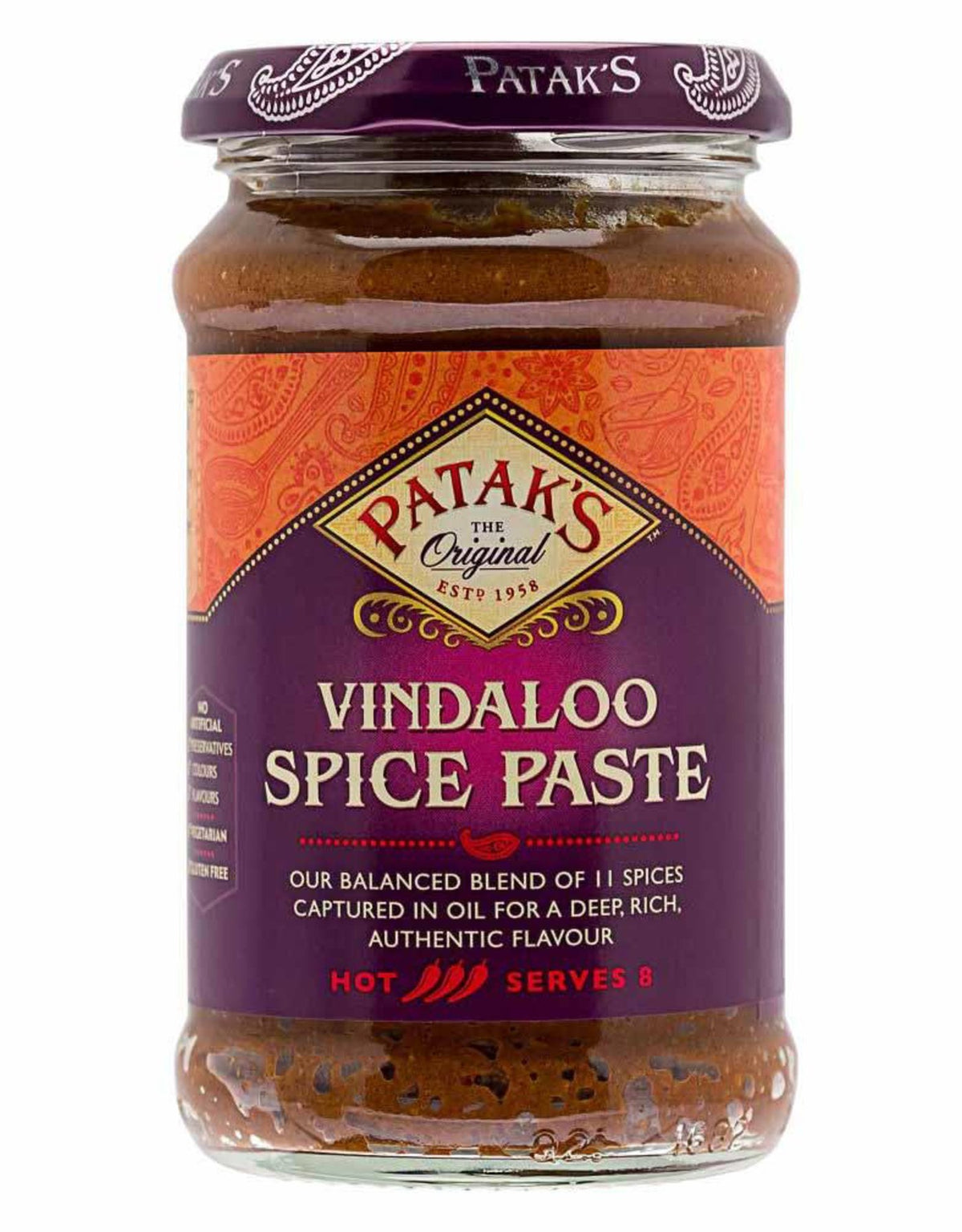 Patak's Vindaloo Paste -  283gr