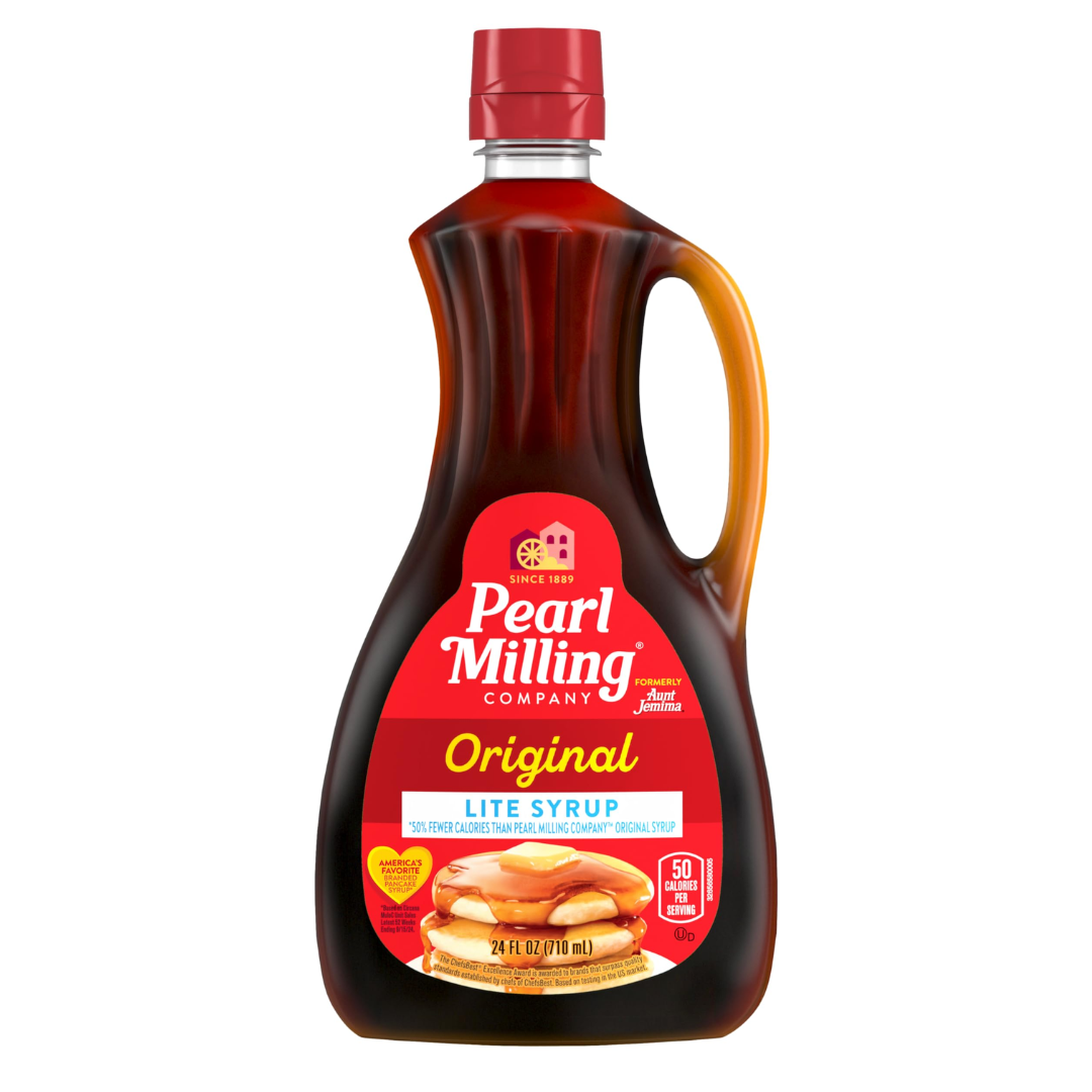 Pearl Milling Syrup Lite, 24 oz Aunt Jemima