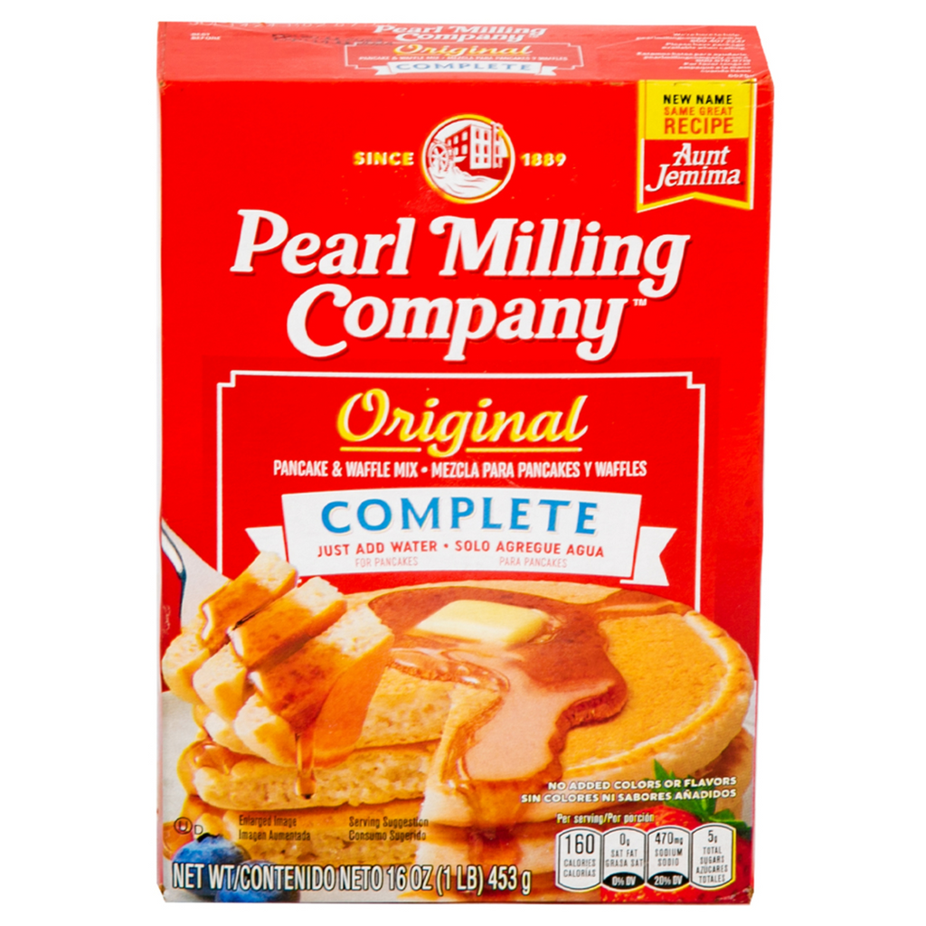 Pearl Milling mezcla Pancake y waffles  453gr - Aunt Jemima