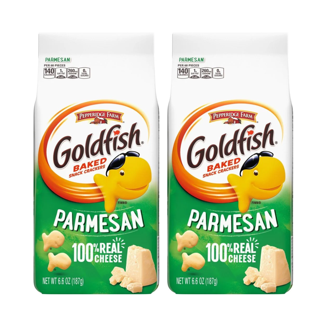 Pepperidge farm goldfish parmesano 187g pack2