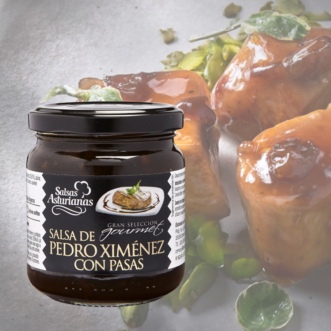 Salsas Asturianas Salsa Pedro Ximenez - 215 gr