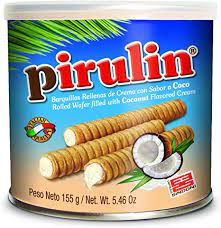Pirulin coco barquillas sabor coco 190g