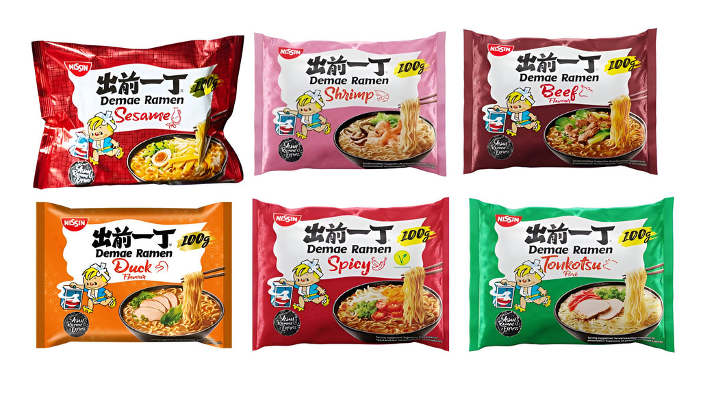 Wonderbox Nissin Demae Ramen 100gr - Todos los sabores