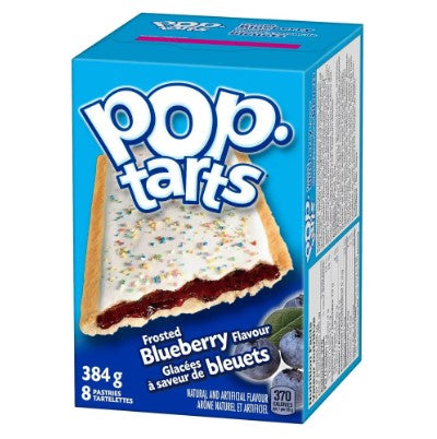 Wonderbox Pop Tarts Chcolate Fudge, Cherry, Blueberry, Fudge Sundae