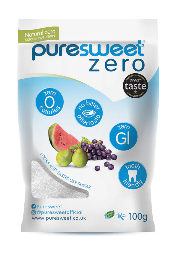 Puresweet zero Great taste 2019  Natural Zero Calorie  100g