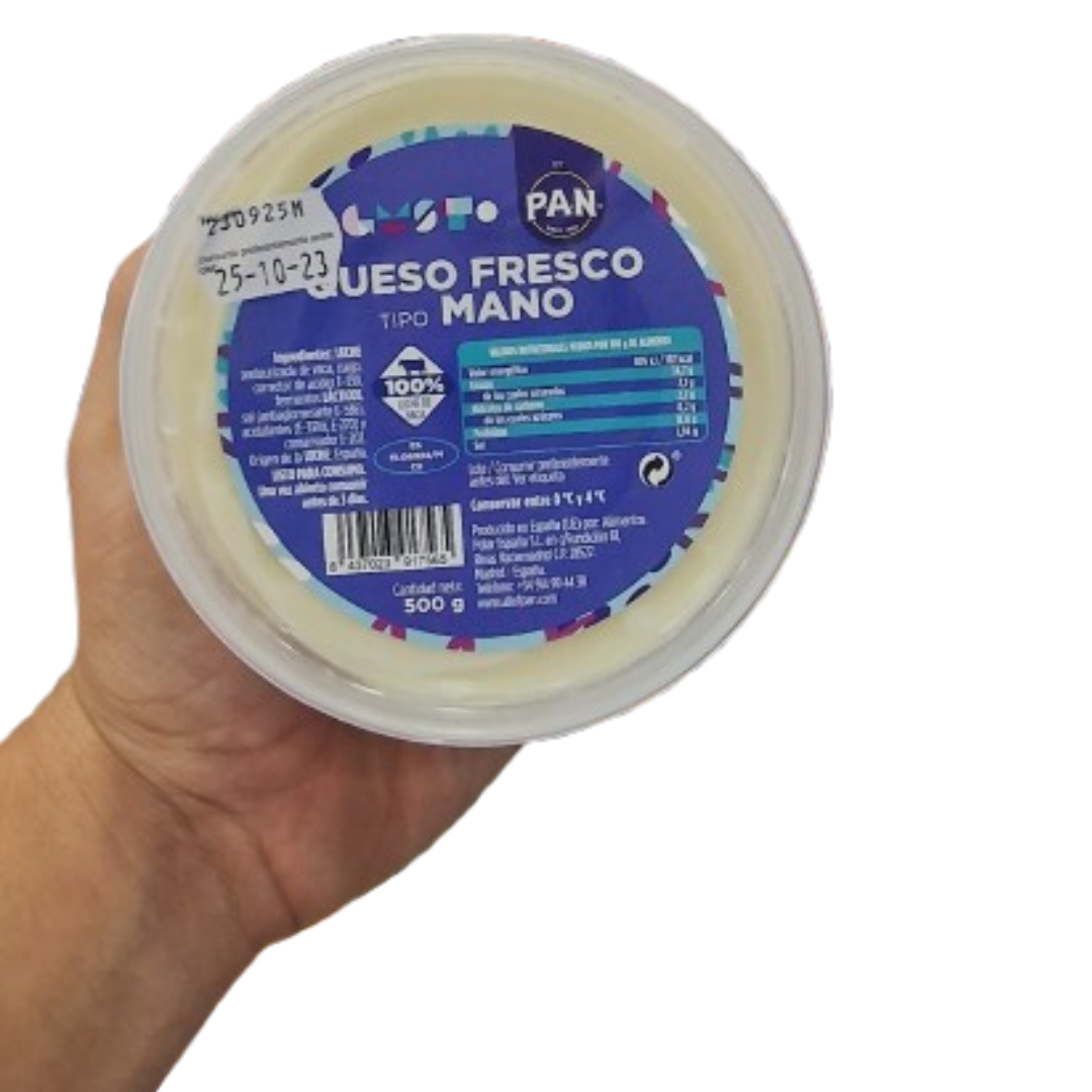 PAN Queso de mano 500g
