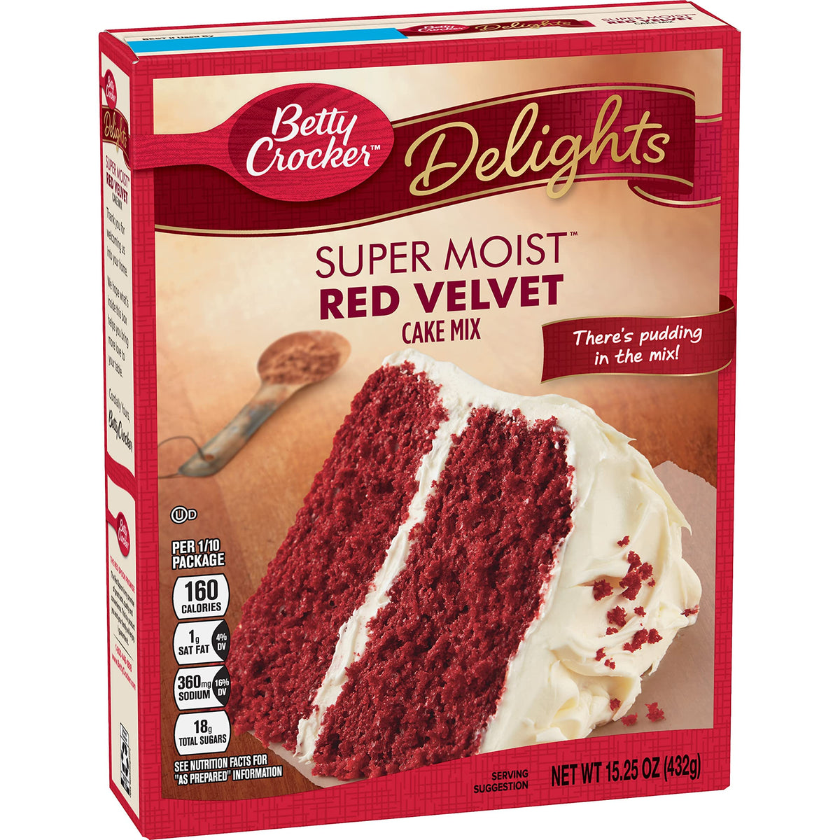 Betty Crocker super red velvet Super Moist 432g