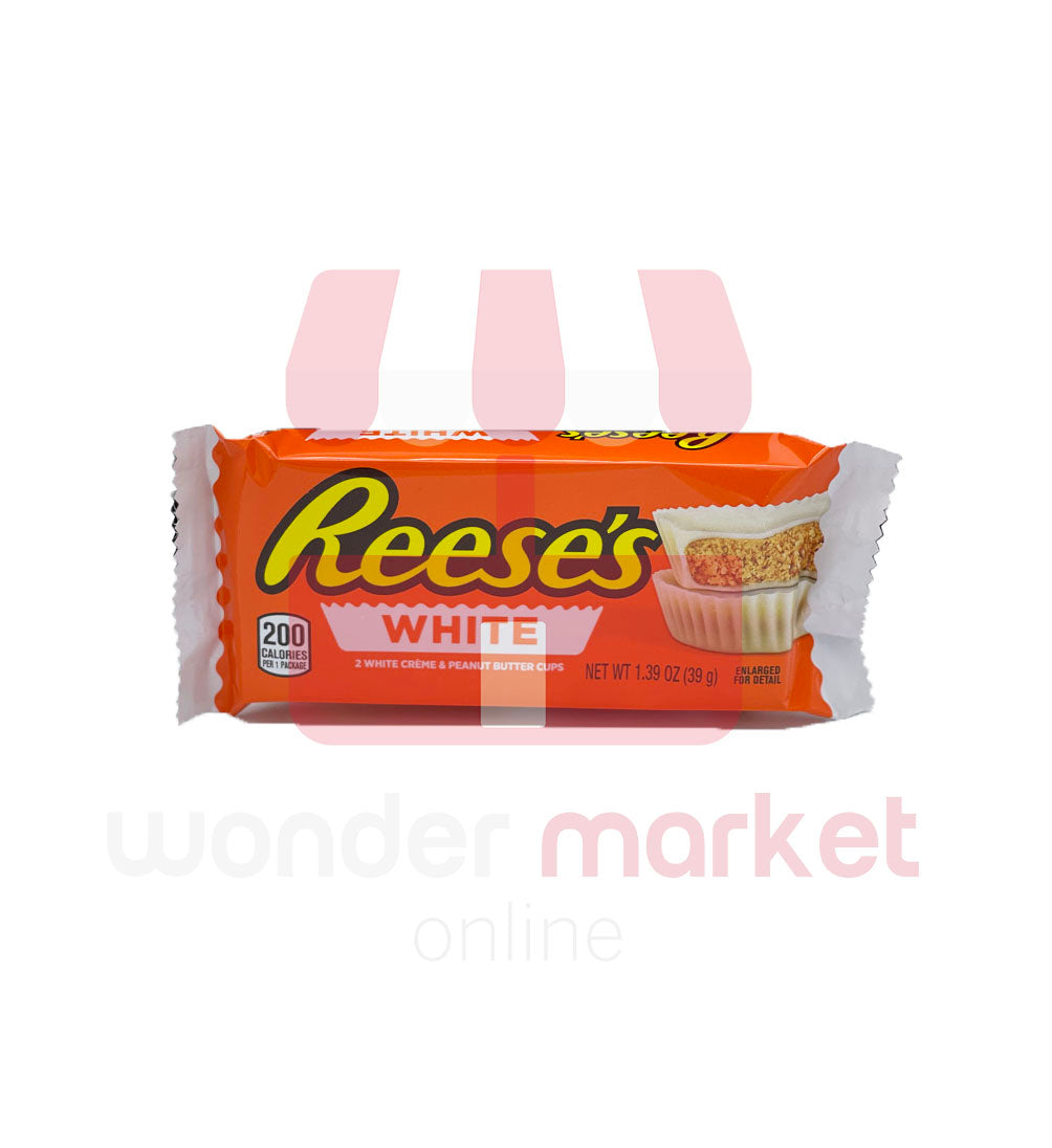 Reeses peanut & white choco 39g - 24uds