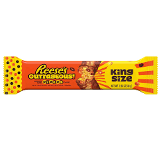 Reeses outrageous chocolate&peanut 41g -5uds