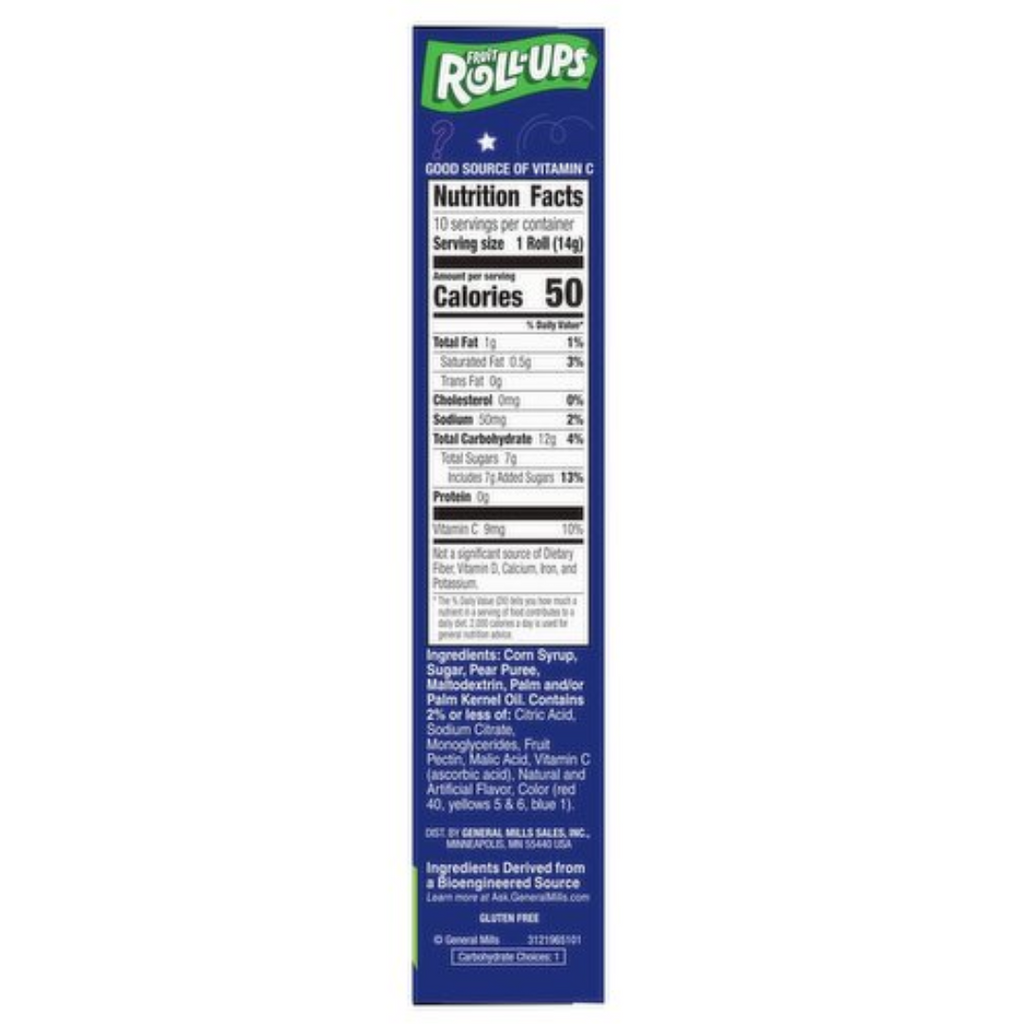 Fruit Roll-Ups Mystery 10 rolls (14g)